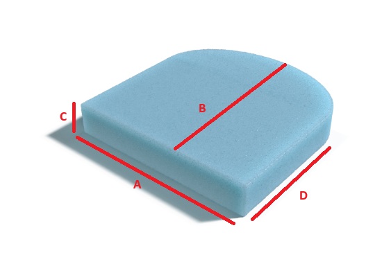 Rounded Back Cushion - Image 3