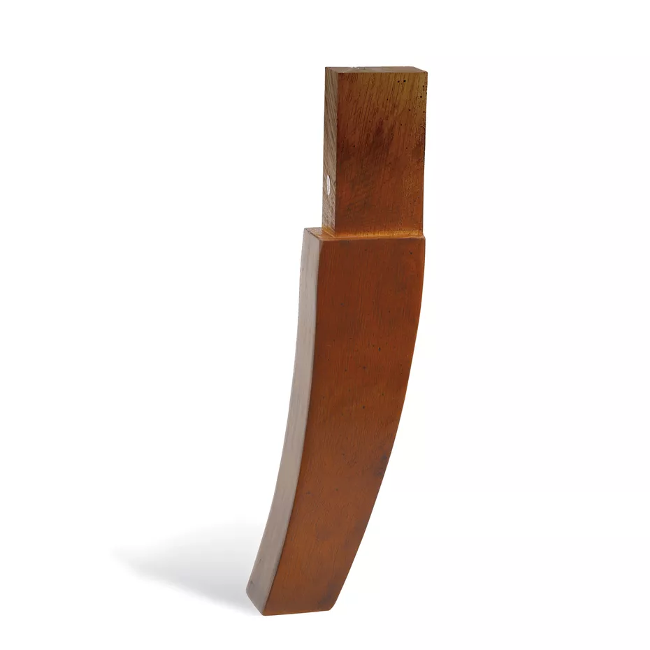 Back Leg 230mm Mahogany-Upholstery