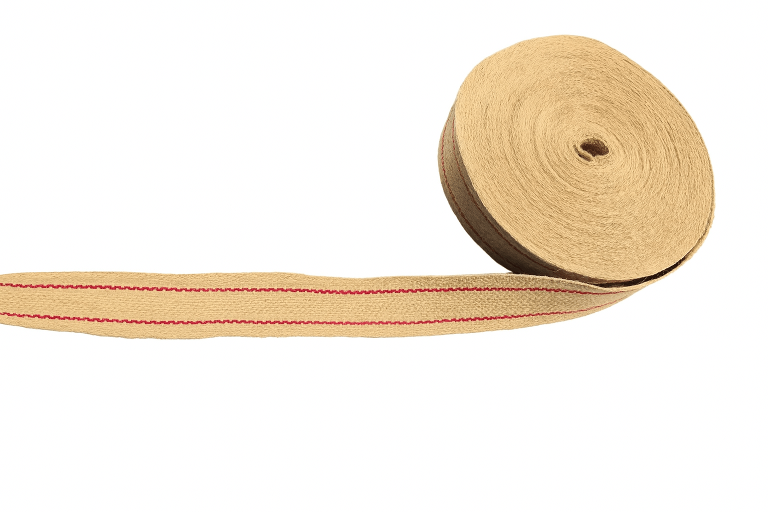 Unrolled 50mm Jute Webbing Roll for Upholstery and Craft