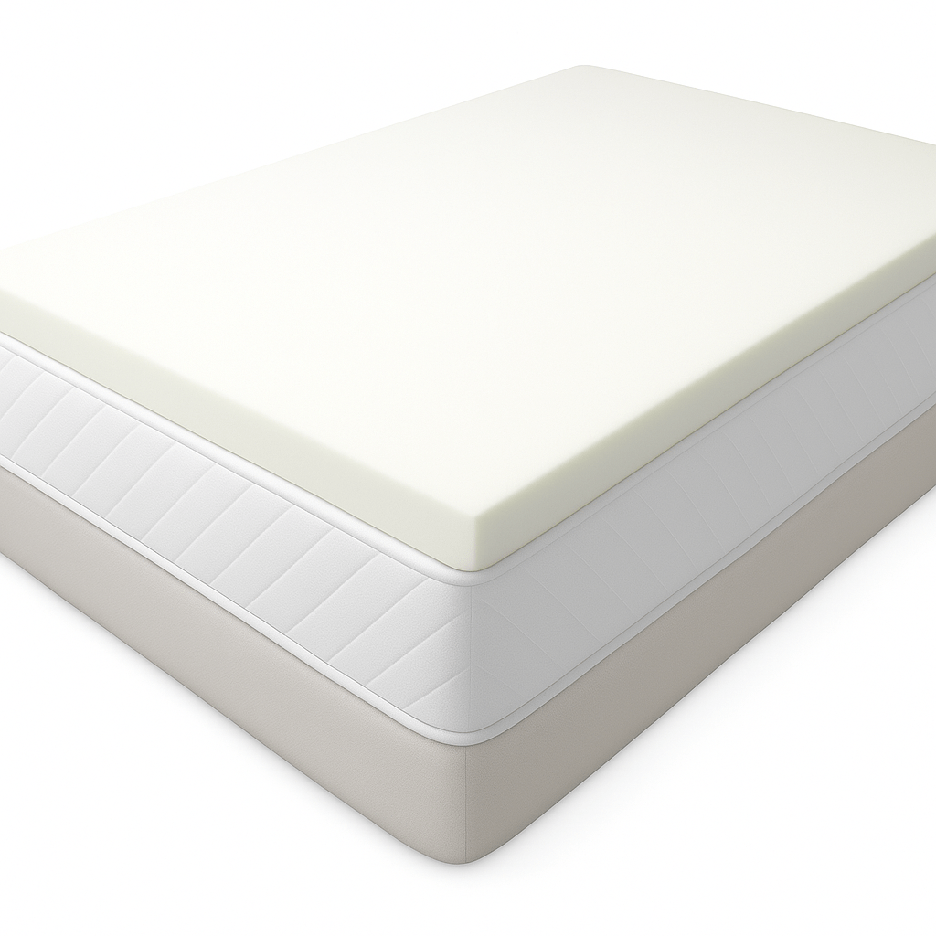 Memory foam mattress topper