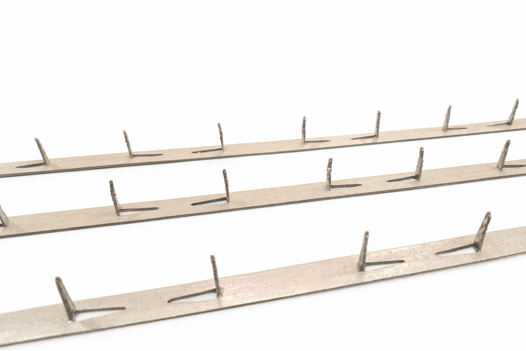 metal back tacking strips