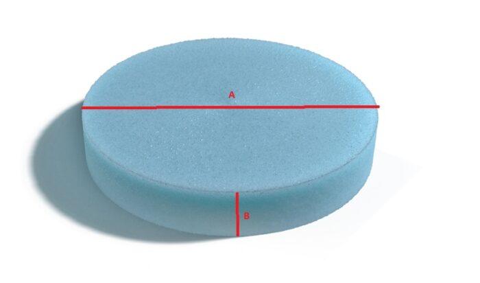 Memory Foam Circle - New Zealand Custom Foam Cutting - Foam Accessories ...